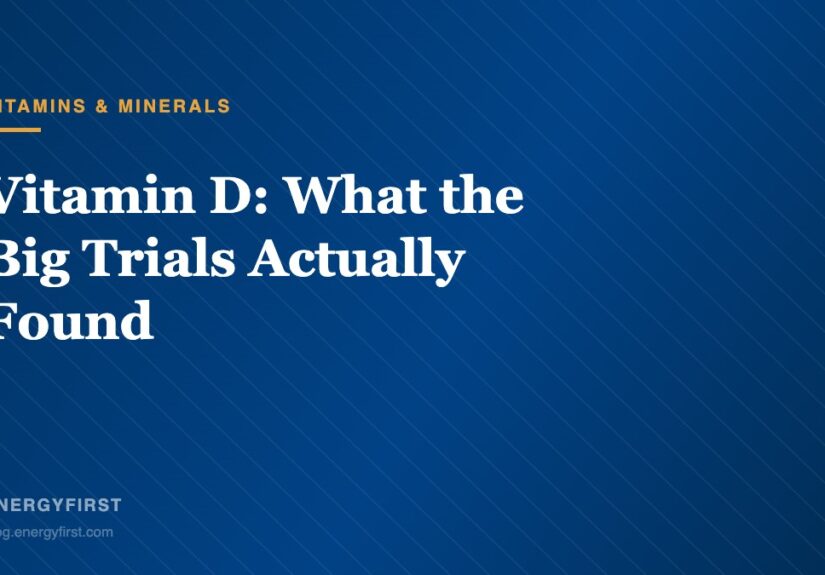 Vitamin D: What the Big Trials Actually Found - EnergyFirst blog article card