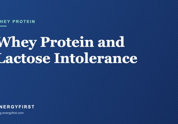 Whey Protein and Lactose Intolerance - EnergyFirst blog article card