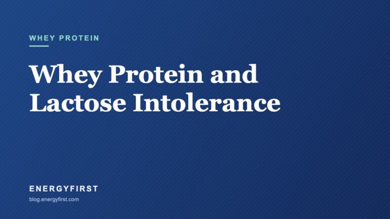 Whey Protein and Lactose Intolerance - EnergyFirst blog article card